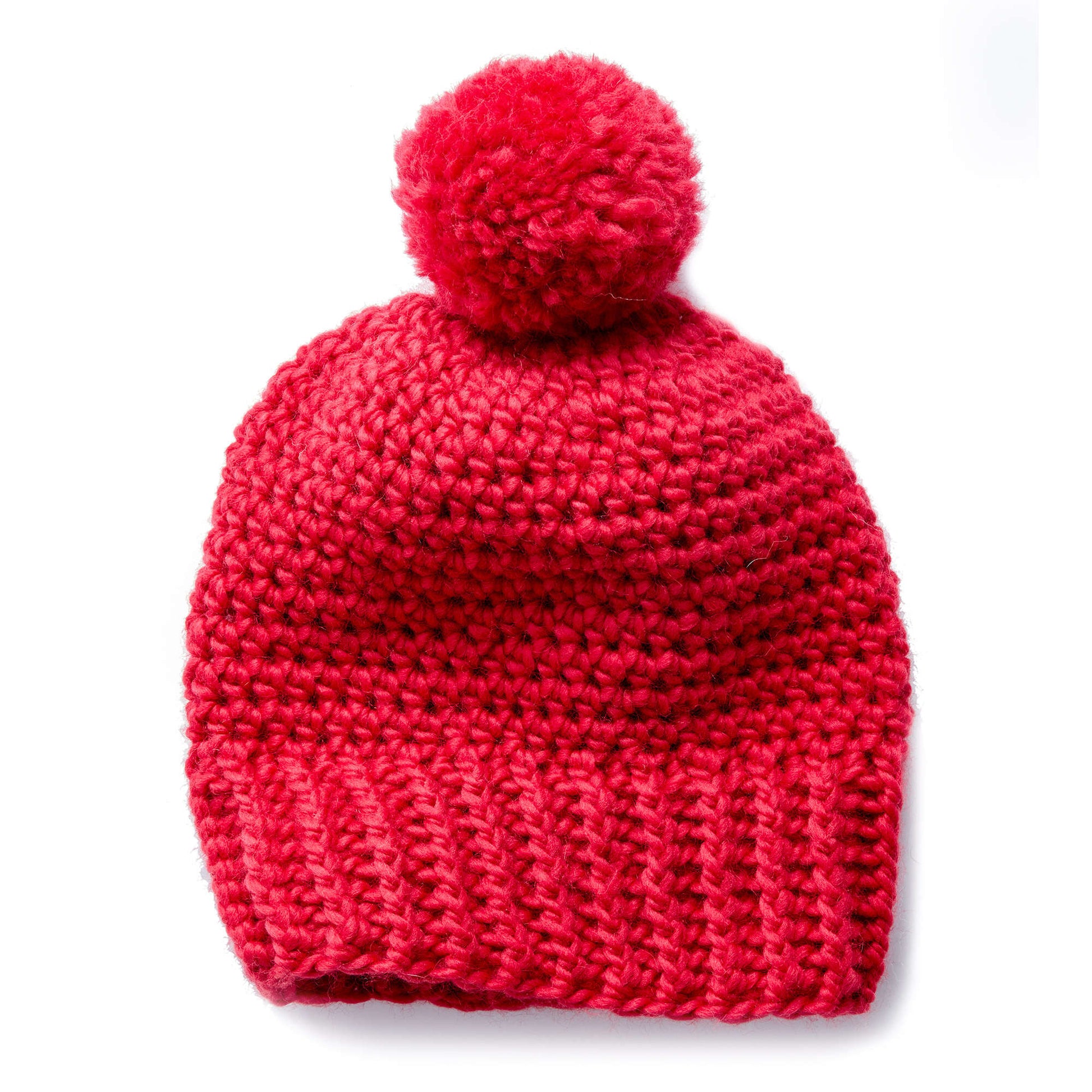 Free Patons Simple Crochet Hat Pattern