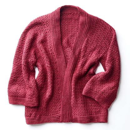 Patons Soft Drape Kimono Crochet Jacket 1XL