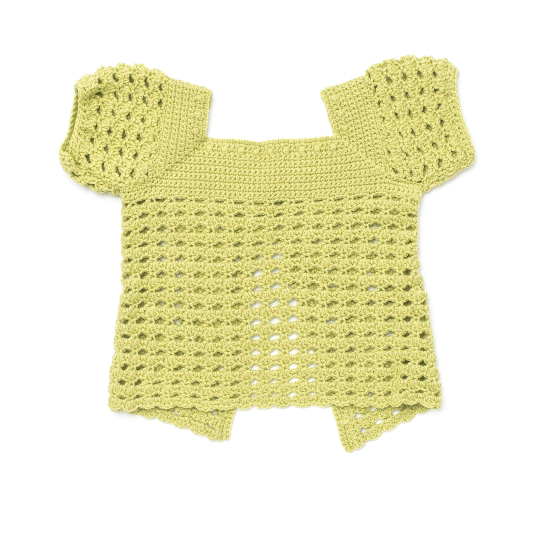 Free Patons Girl's Playground Crochet Cardigan Pattern