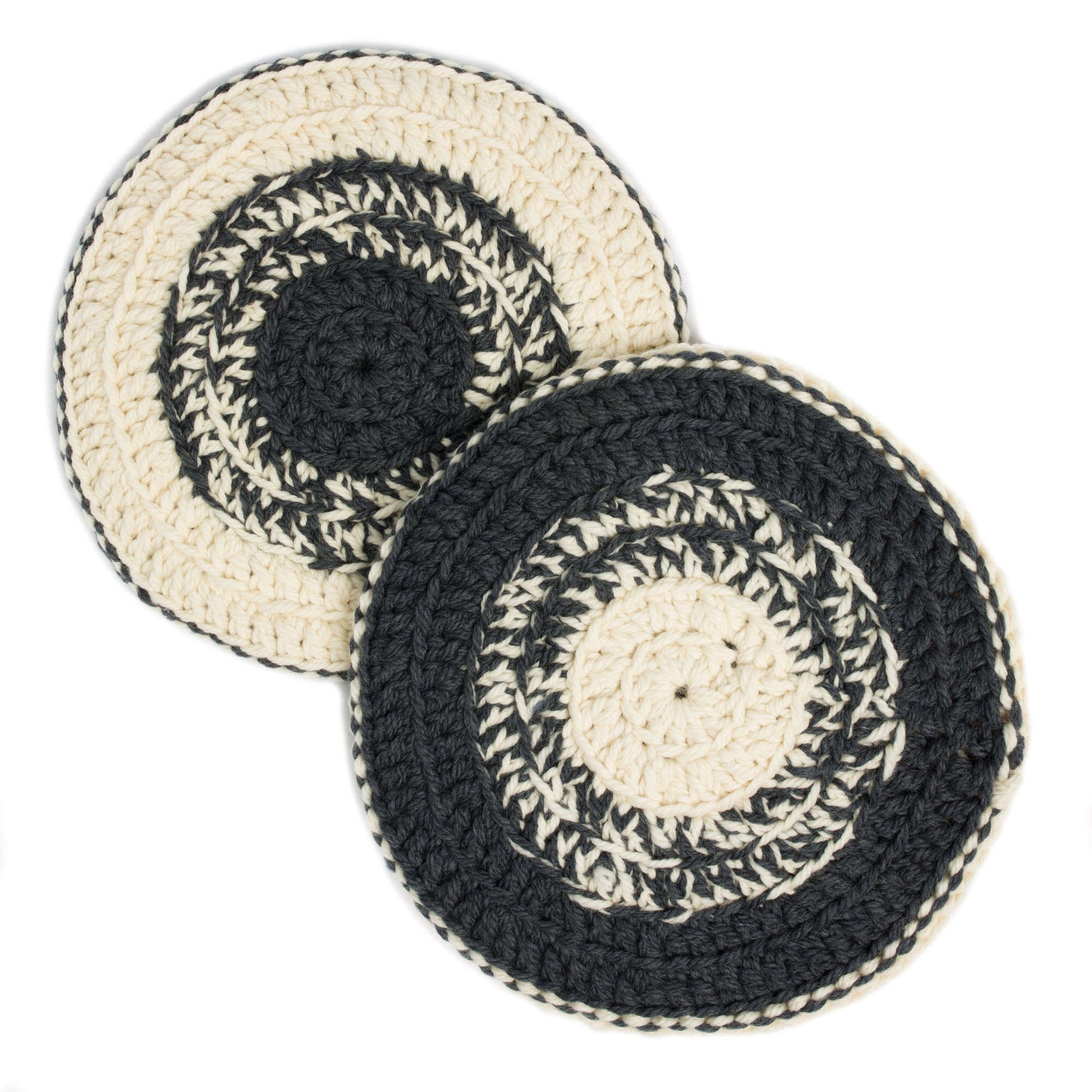 Free Patons Crochet Marled Chair Pad Pattern