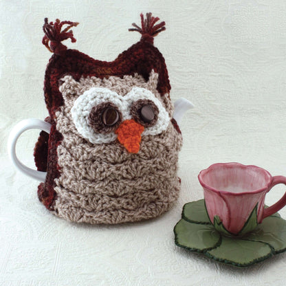 Patons Whoo Wants Tea? Tea Cozy Crochet Single Size
