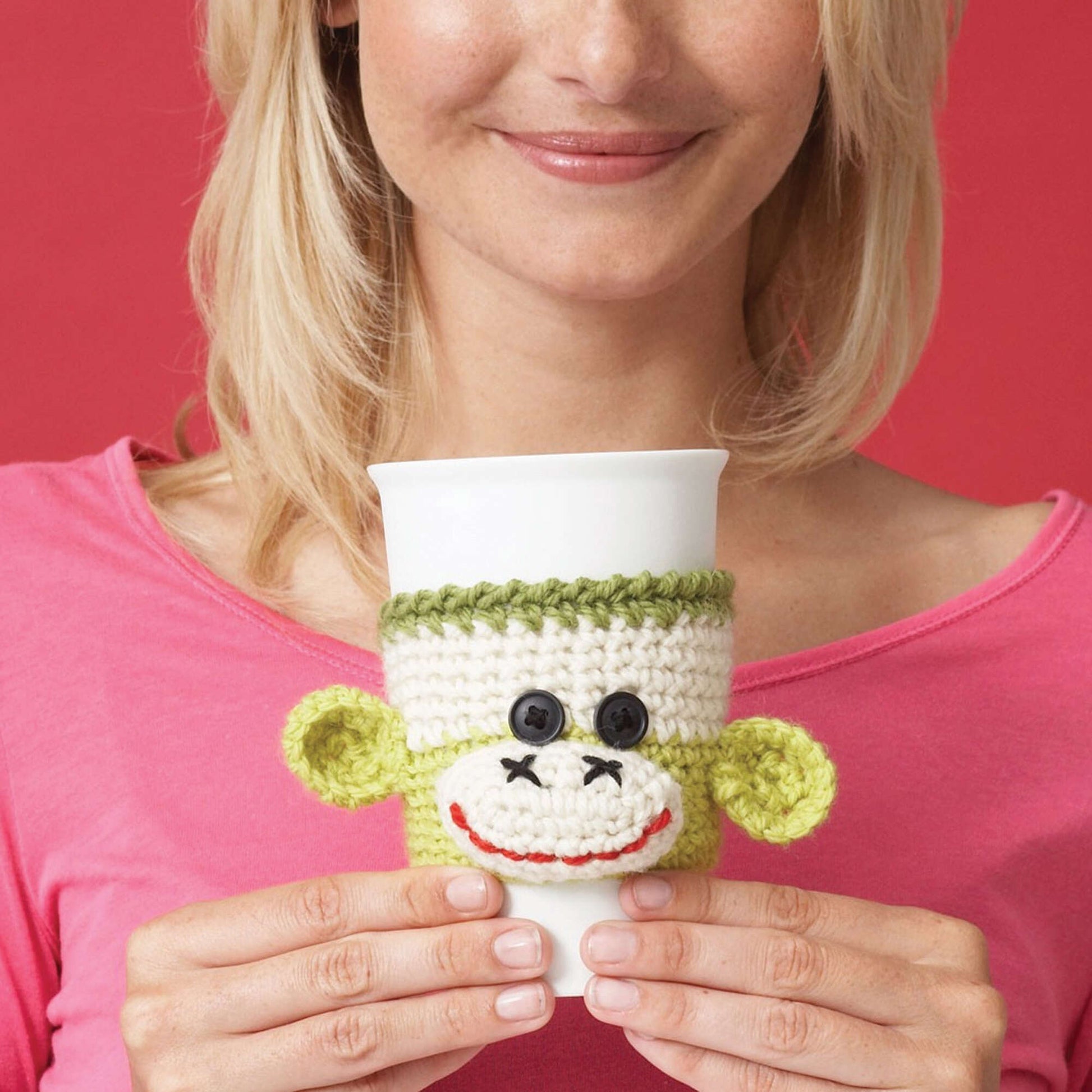 Free Patons Cup Cozy Crochet Pattern