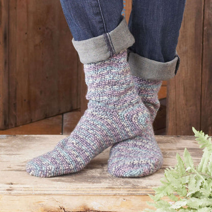 Patons Toe Up Socks Crochet Kids
