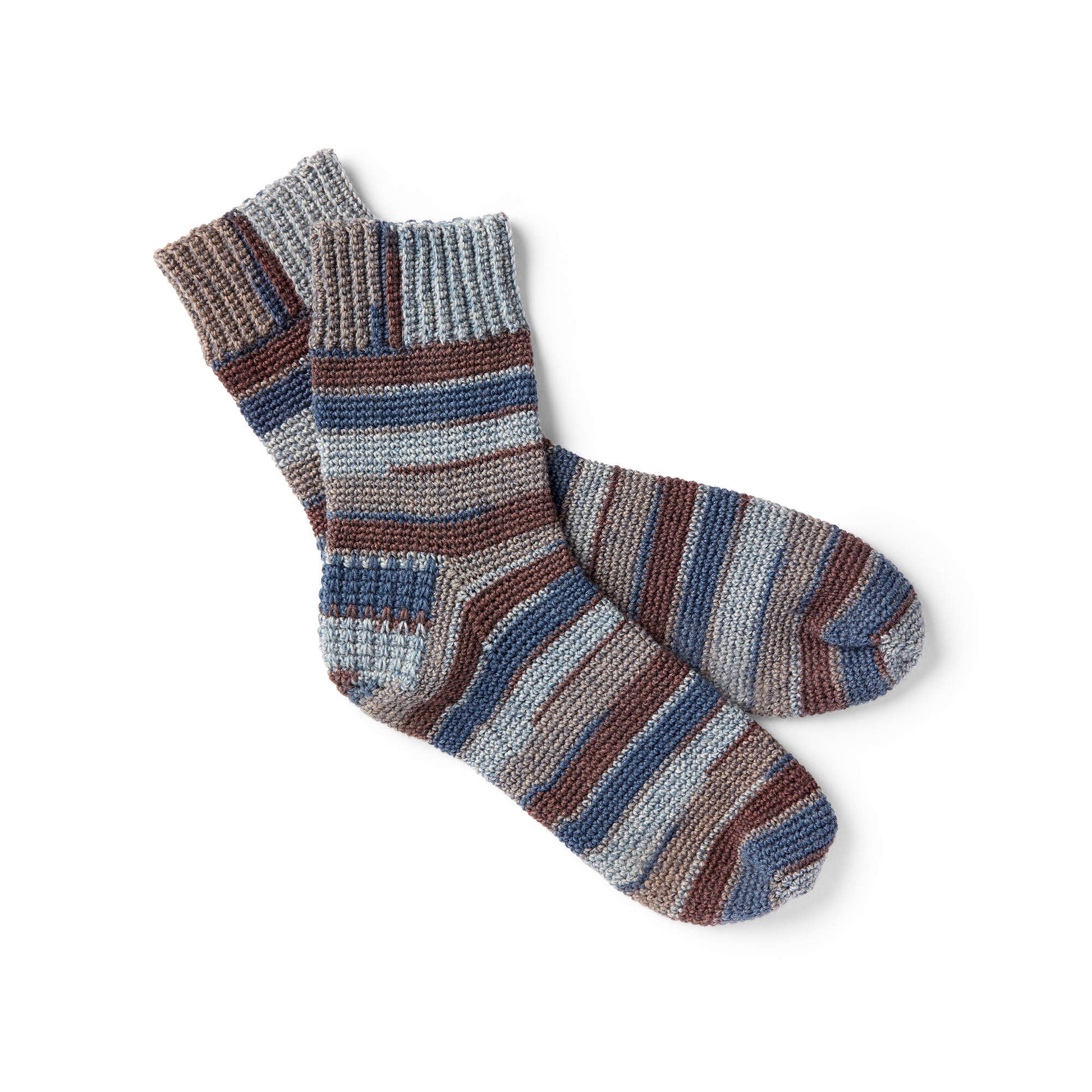 Free Patons Family Crochet Socks Pattern