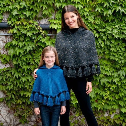 Patons Just Me And Mom Ponchos Knit Woman XS-L