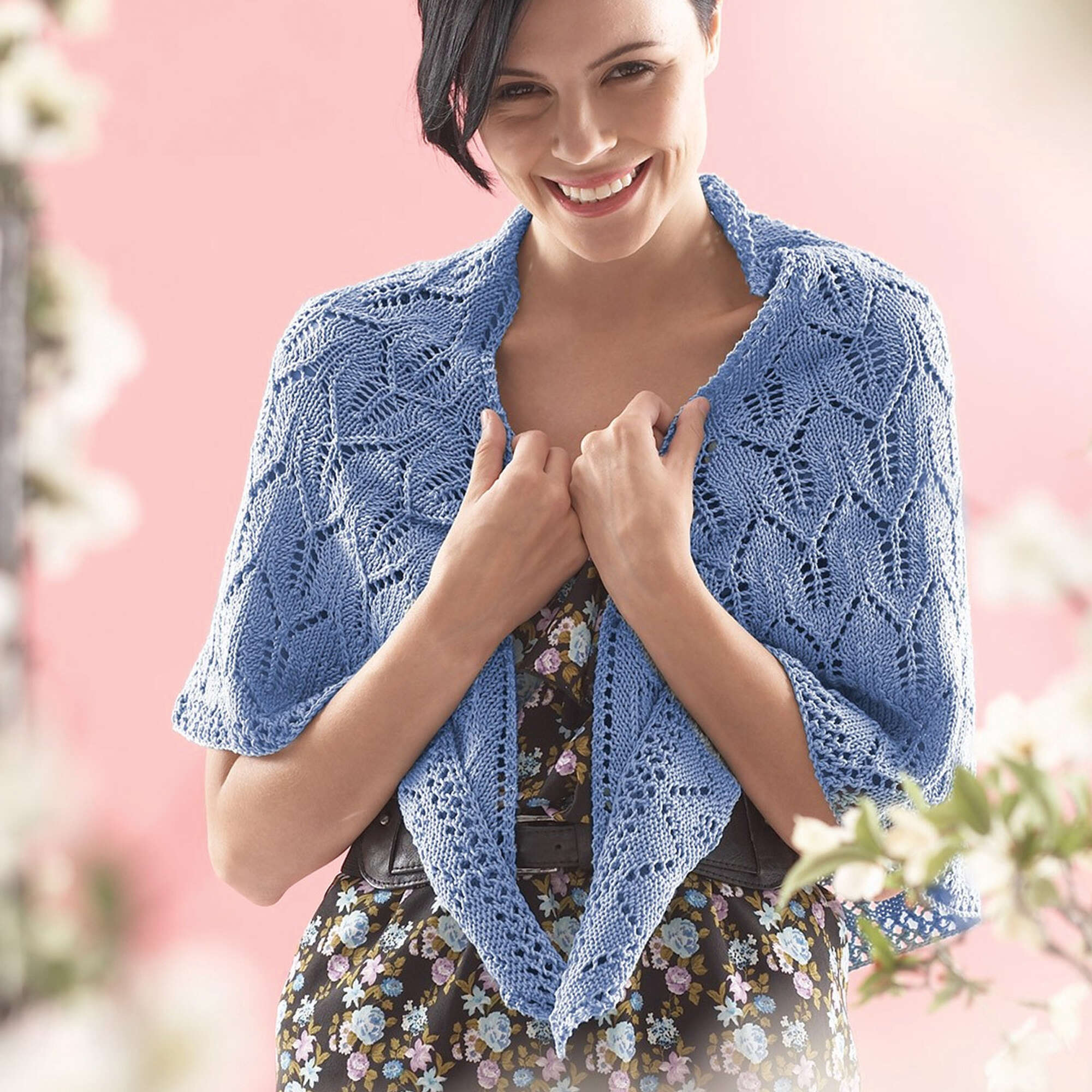 Patons Chevron Leaf Shawl Or Scarf | Yarnspirations