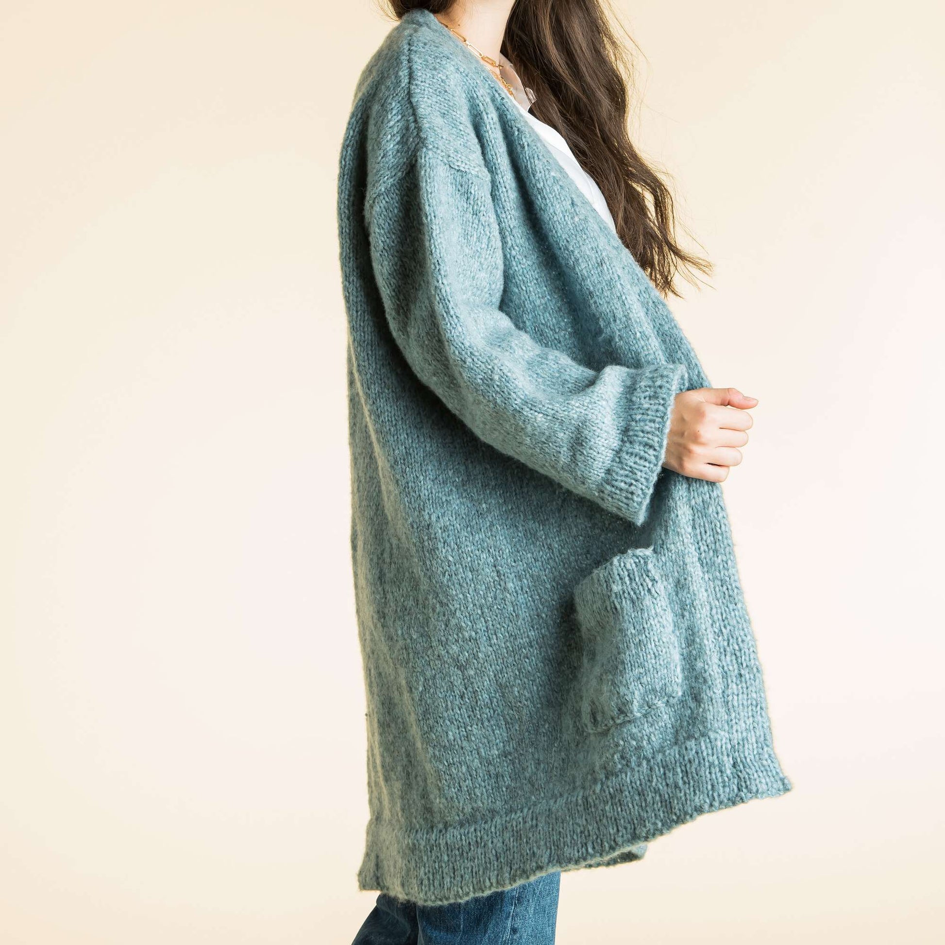 Free Patons Rathnelly Knit Cardigan Pattern