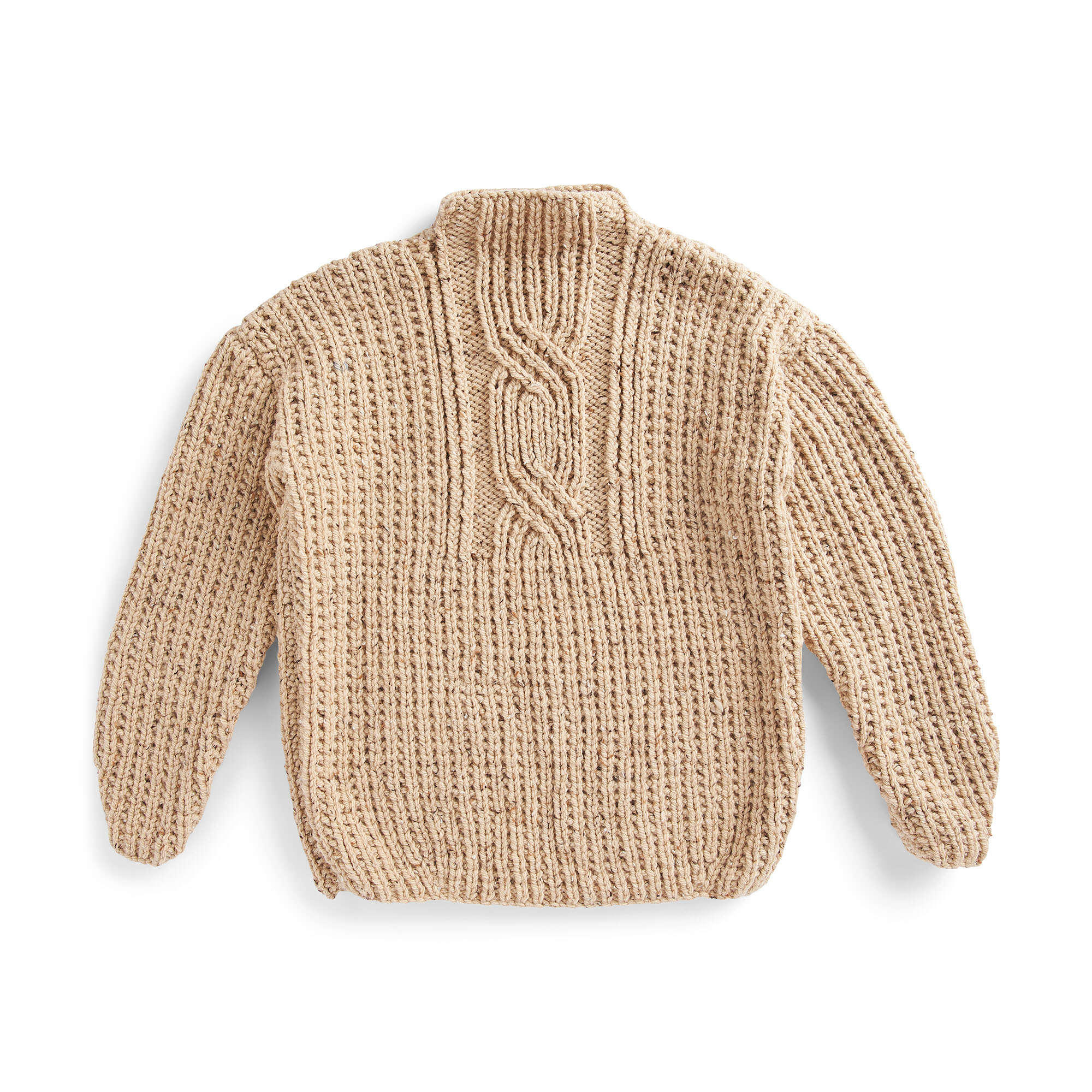 Free Patons Bellwoods Textures & Cables Pullover Knitting Pattern