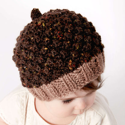 Patons Knit Little Acorn Hat Single Size