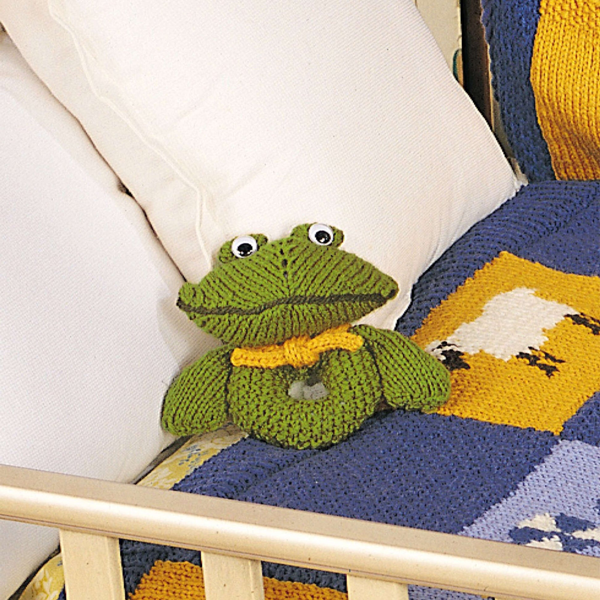 Free Patons Froggie Rattle Knit Pattern