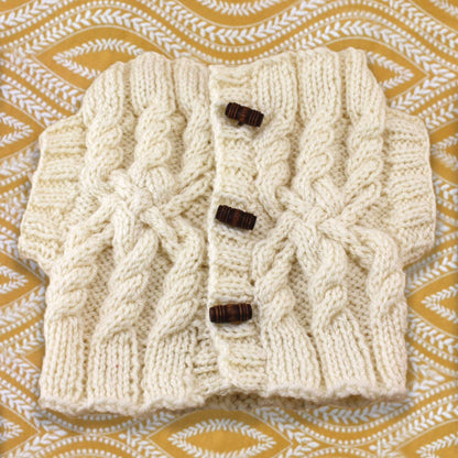Patons Aran Sweater Tea Cozy Knit Single Size