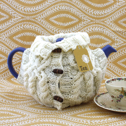 Patons Aran Sweater Tea Cozy Knit Single Size