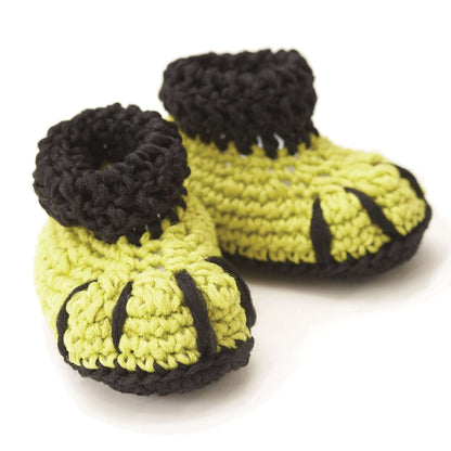 Phentex Dino Claw Slippers Crochet 2 yrs