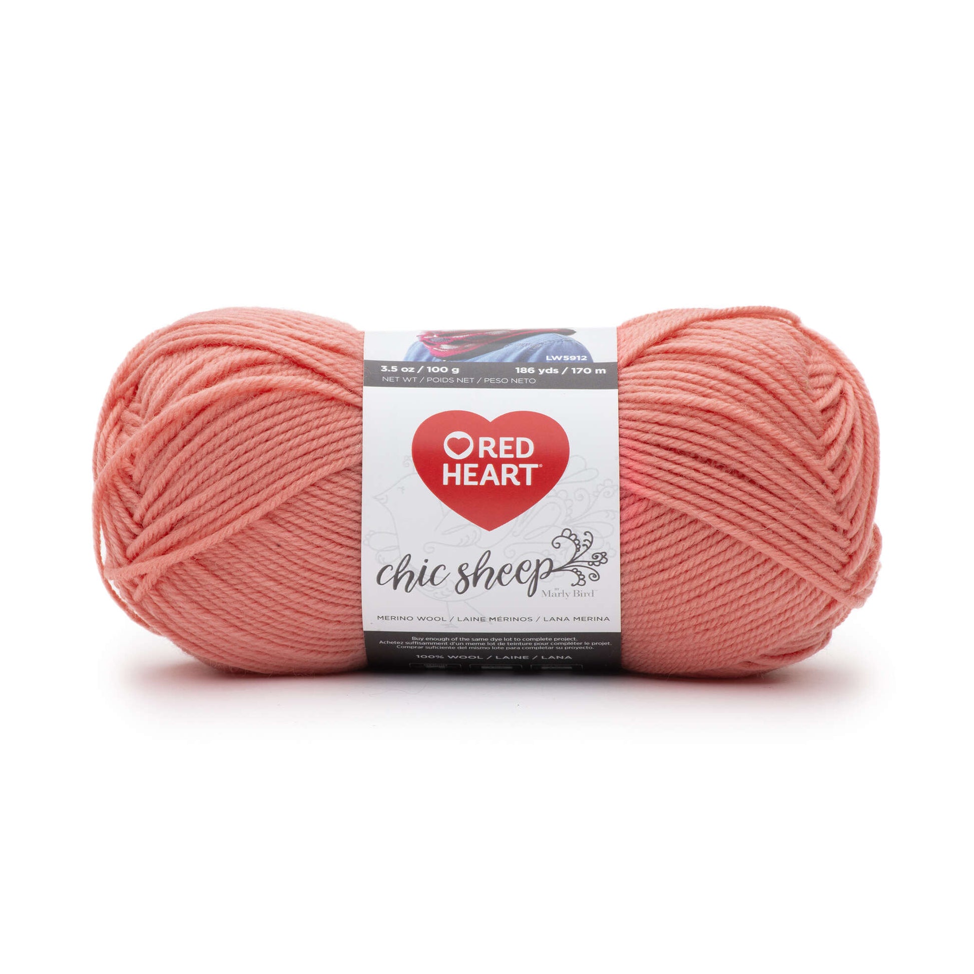 Red Heart Chic Sheep Yarn - Clearance shades
