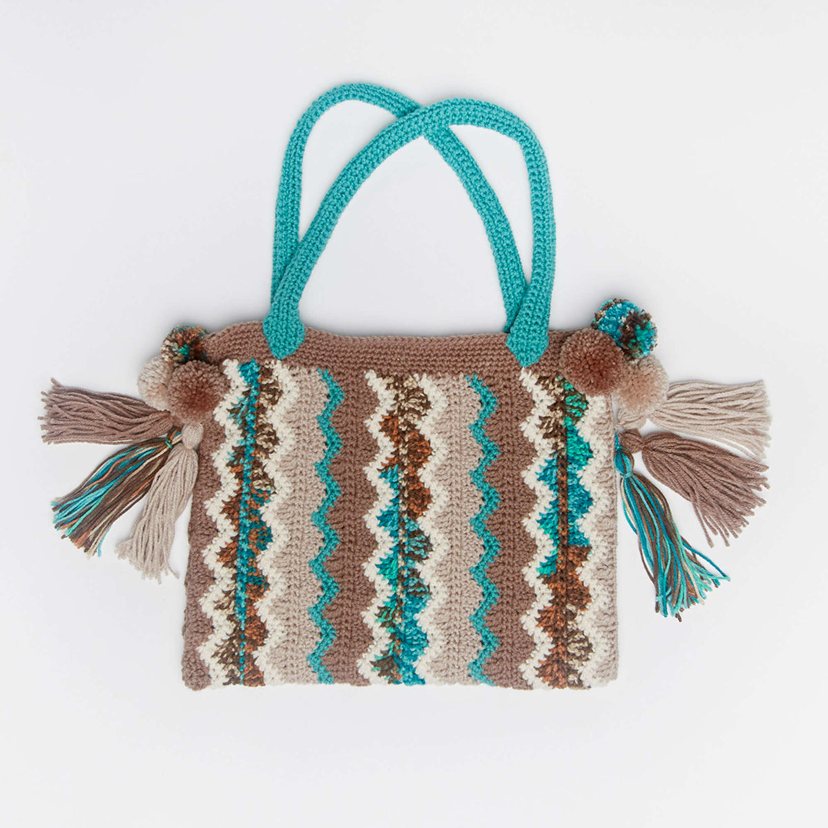 Crochet Bag made in Red Heart Super Saver Yarn