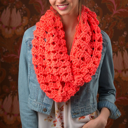 Red Heart Crochet Turn Up The Volume Cowl Red Heart Crochet Turn Up The Volume Cowl