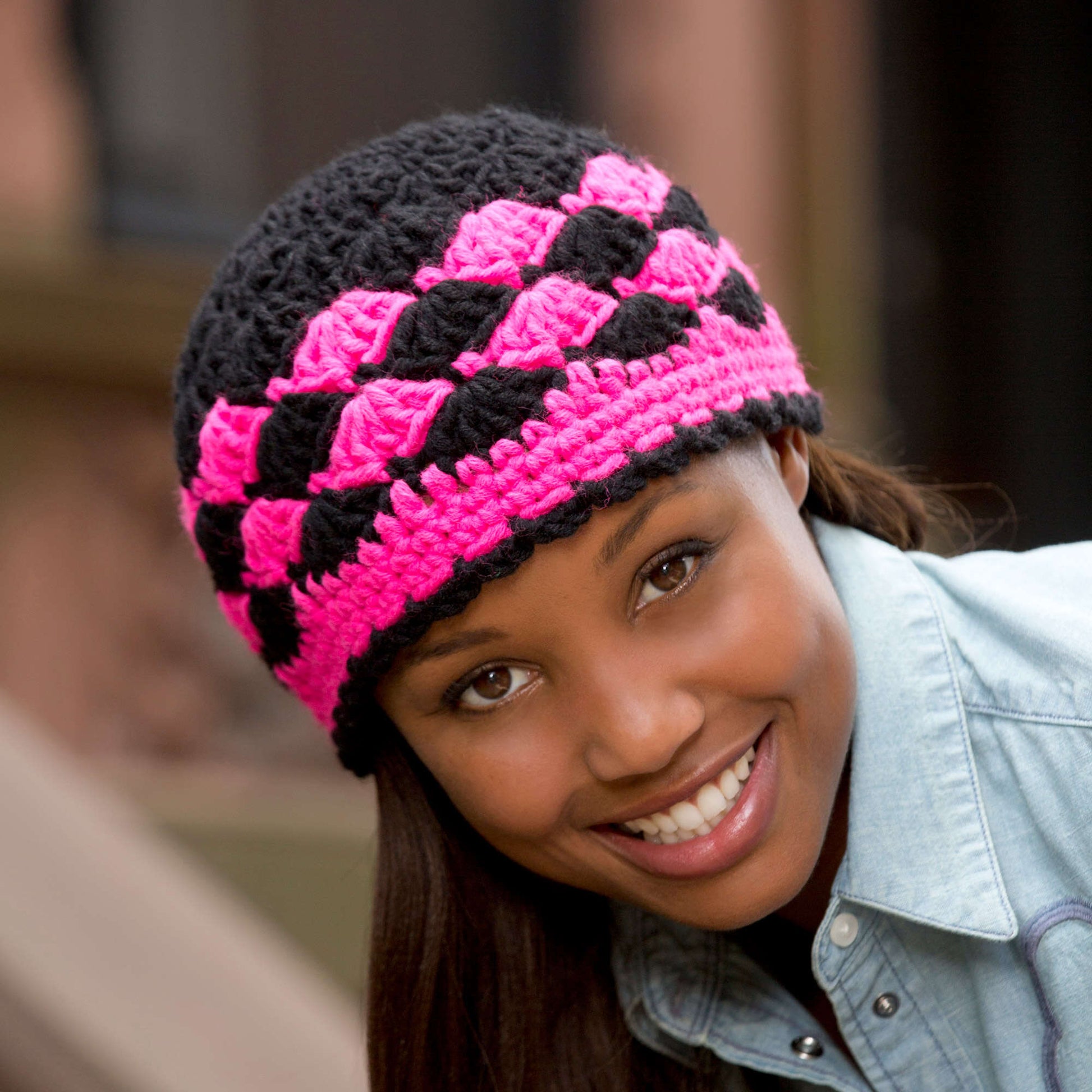 Free Red Heart Shells Are Swell Beanie Crochet Pattern