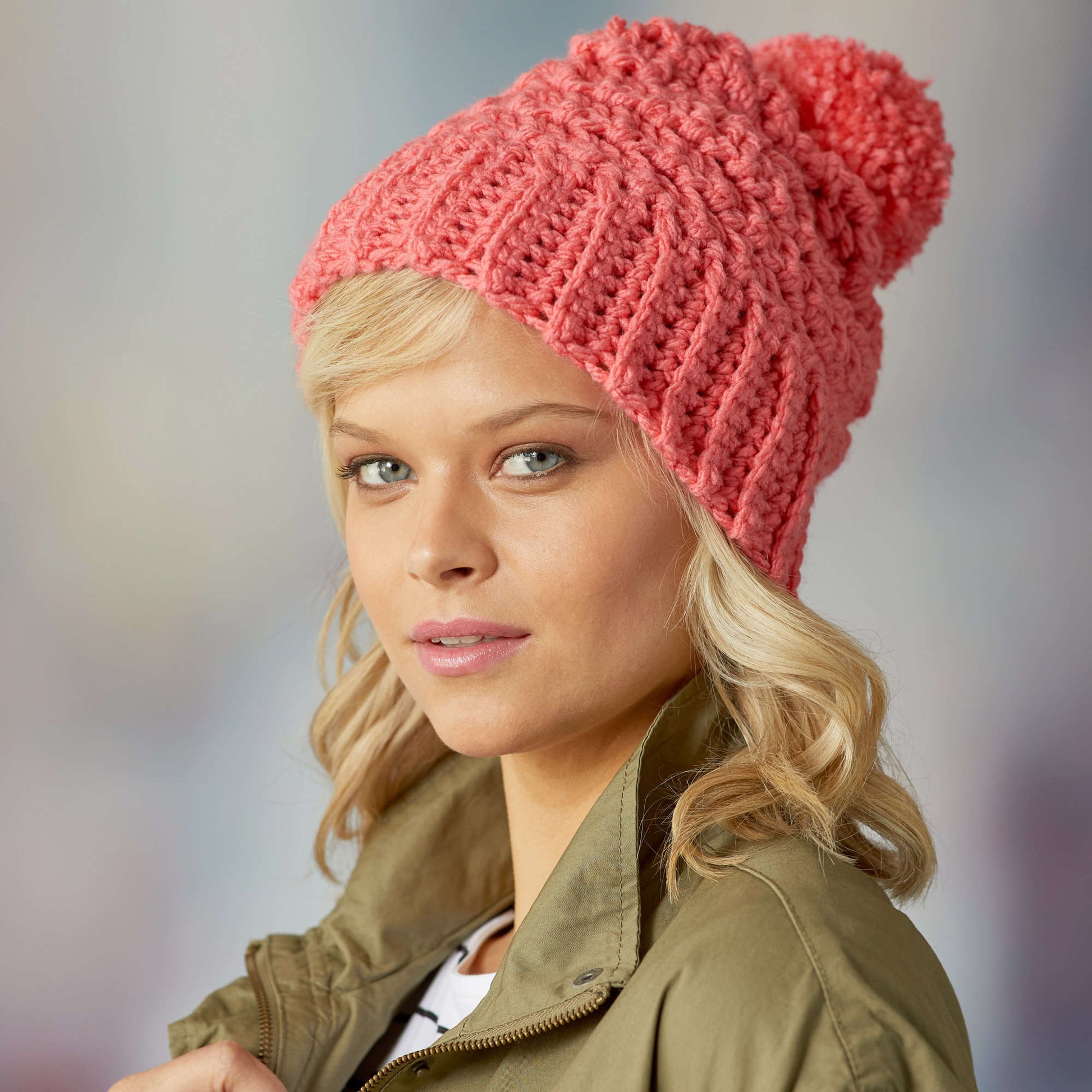 Free Red Heart Cute Crochet Hat Pattern