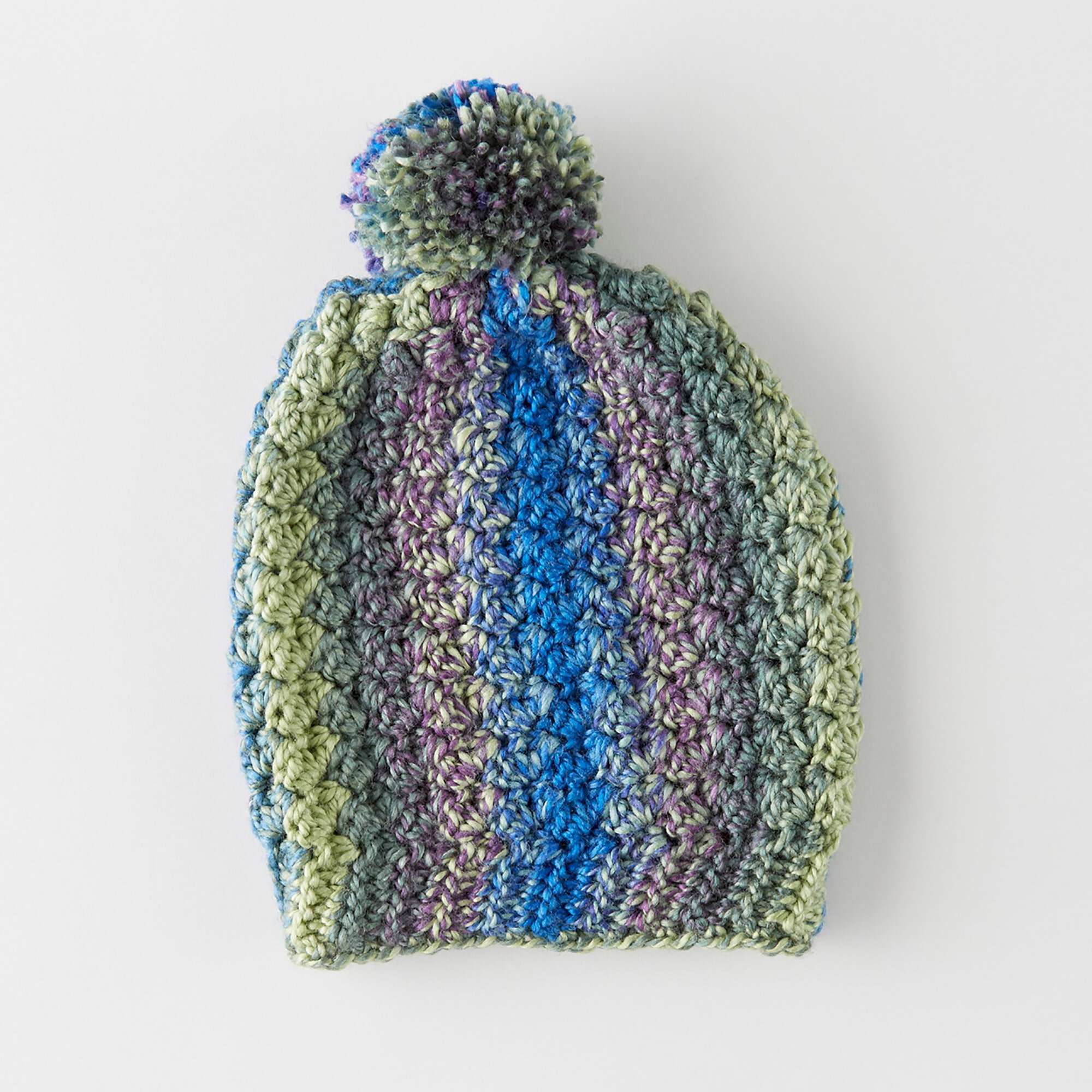 Free Easy Red Heart Seemingly Slouchy Hat Crochet Pattern | Yarnspirations