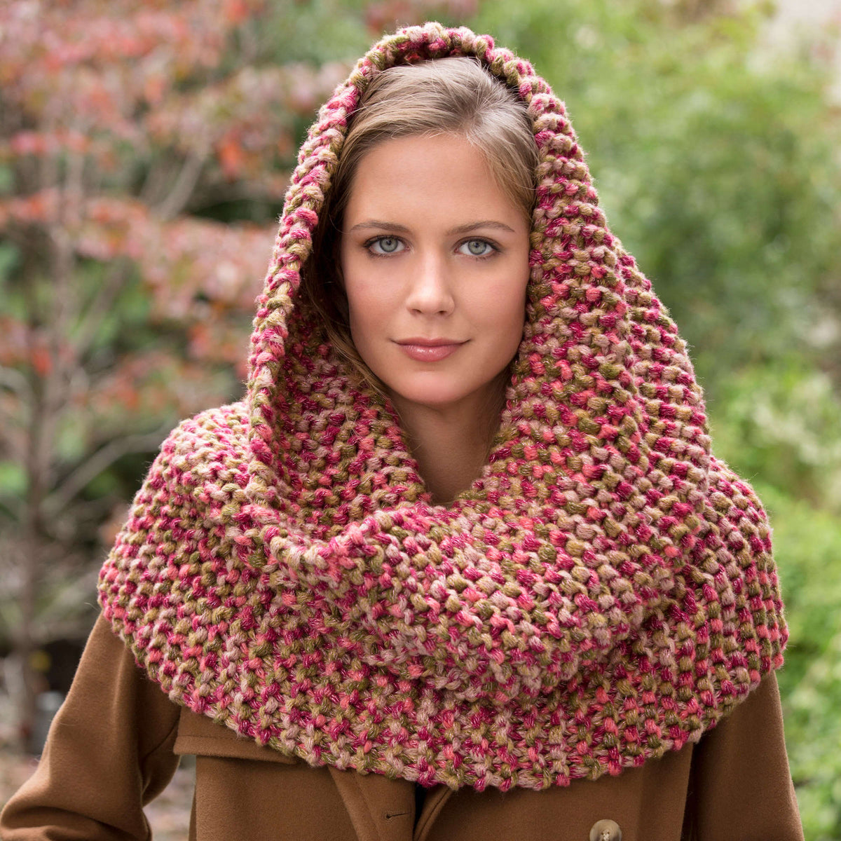 Crochet Shawl made in Red Heart Boutique Yarn
