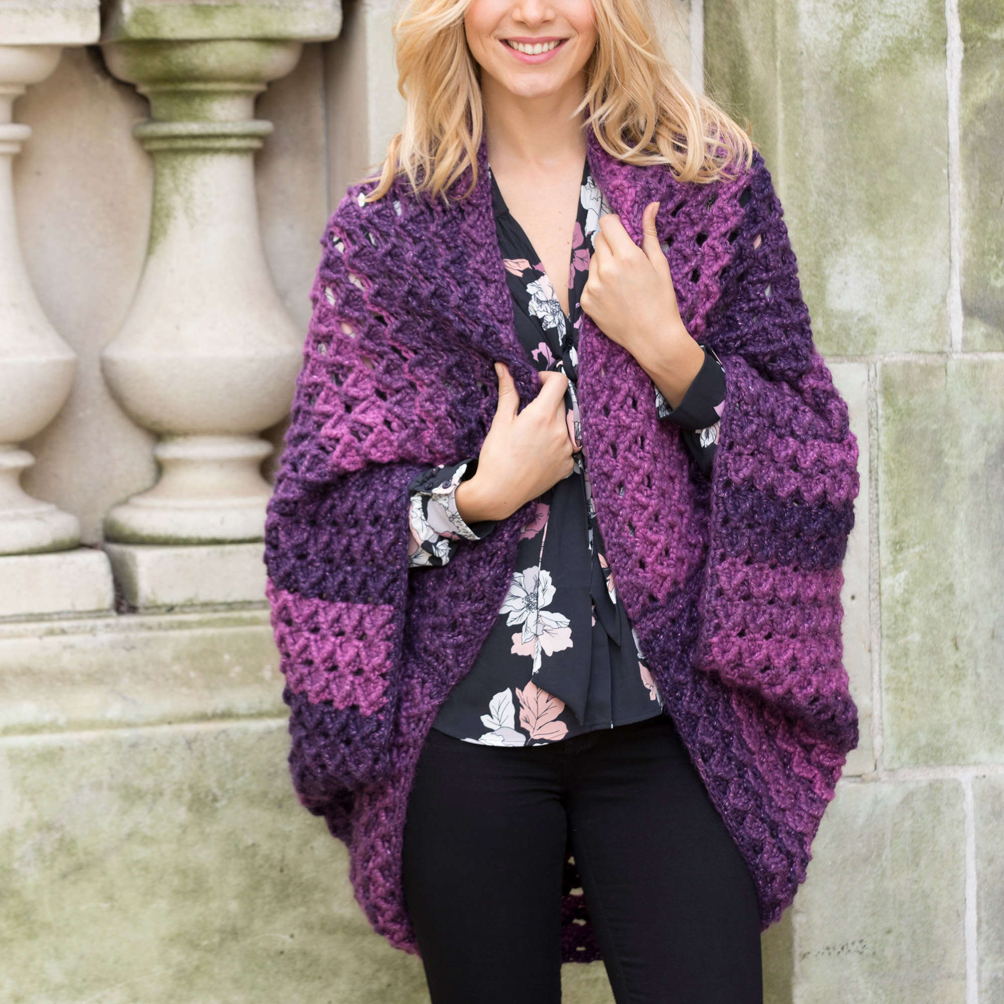 crochet shrugs for dresses Circular Shrug (Crochet)