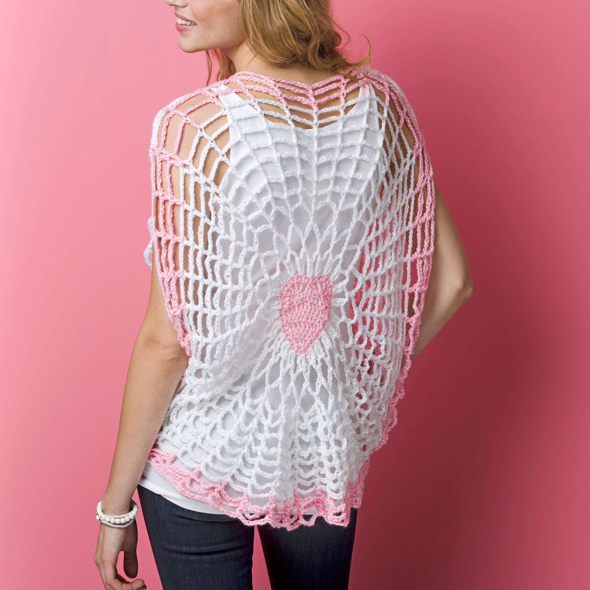 Crochet Tunic made in Red Heart Soft Yarn
