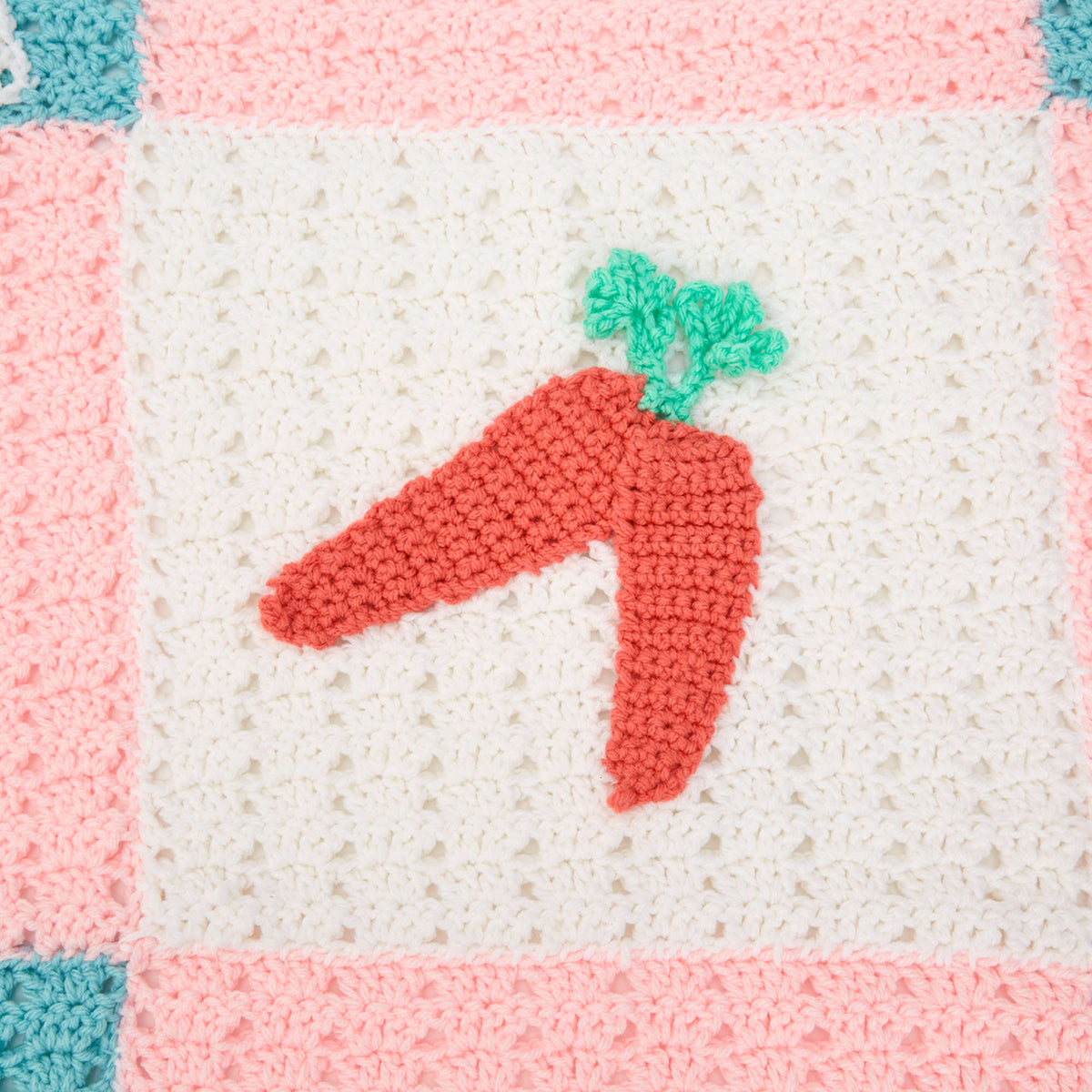 Crochet Blanket made in Red Heart Baby Hugs Medium Yarn