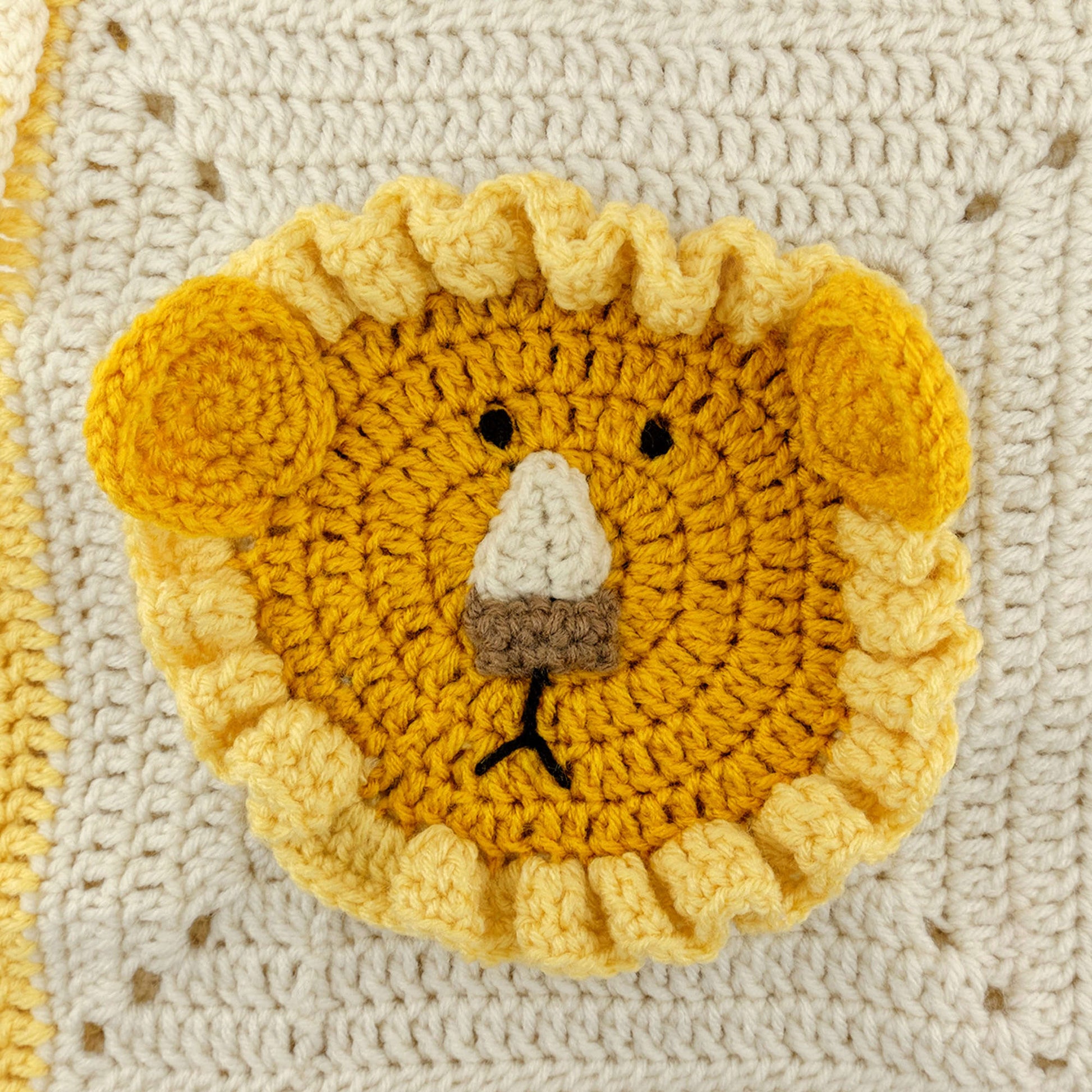 Free Red Heart Lions And Tigers And Bears Crochet Blanket Pattern