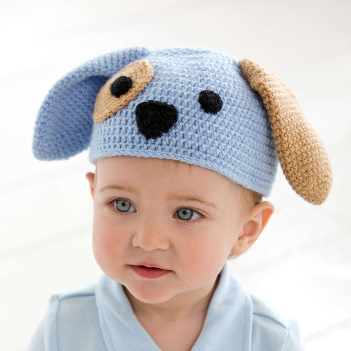 Crochet Hat made in Red Heart Anne Geddes Baby Yarn