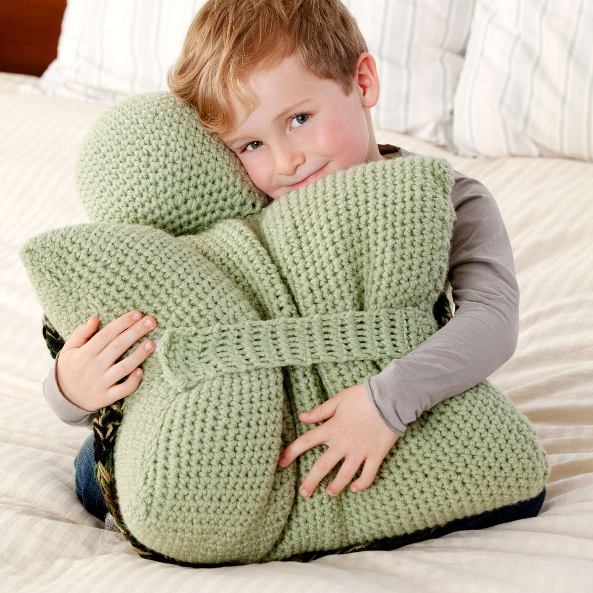 Crochet Pal made in Red Heart Super Saver Yarn