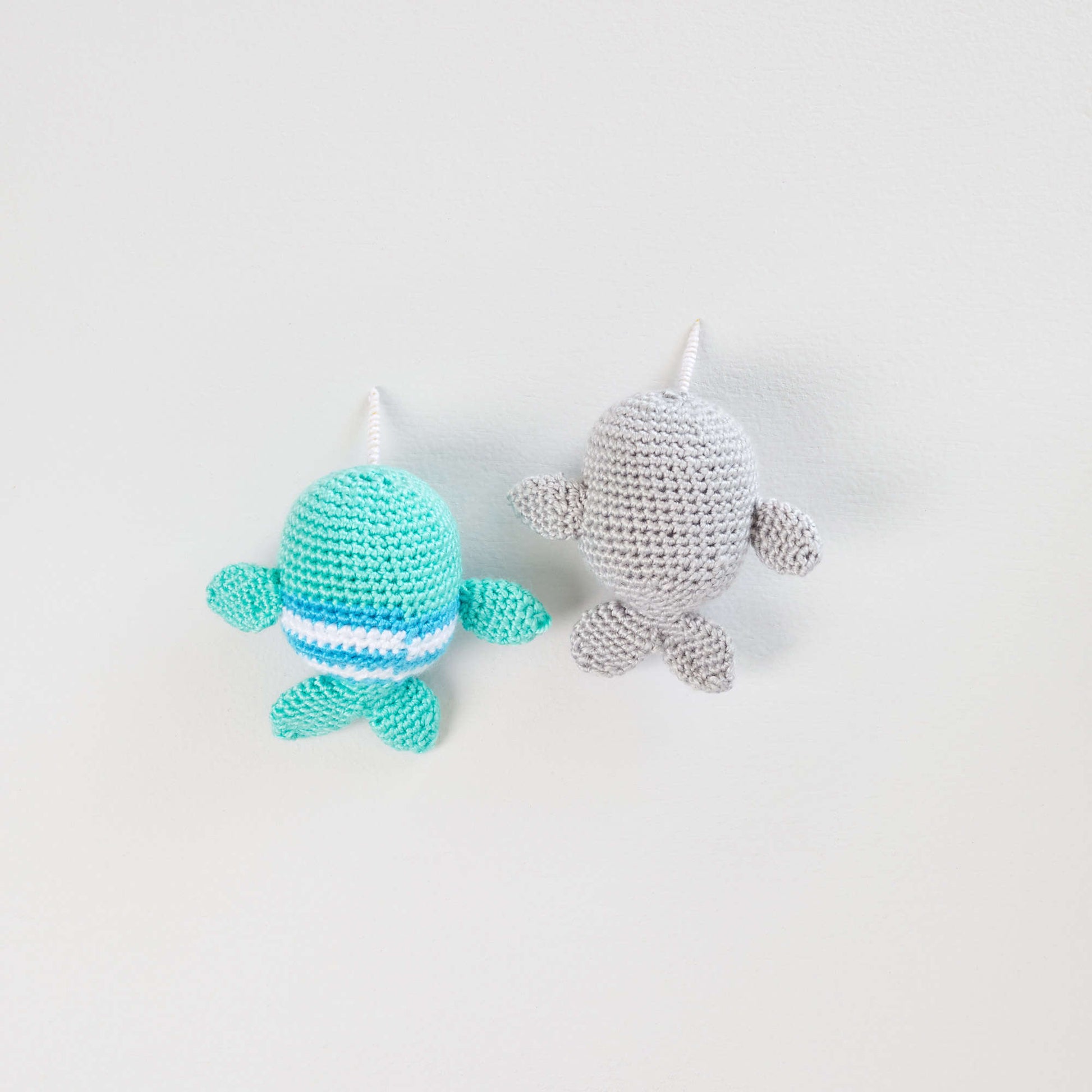 Free Red Heart Ned And Norman Crochet Narwhal Pattern