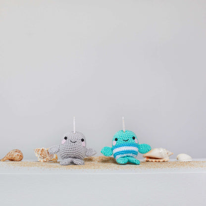 Red Heart Ned And Norman Crochet Narwhal Red Heart Ned And Norman Crochet Narwhal