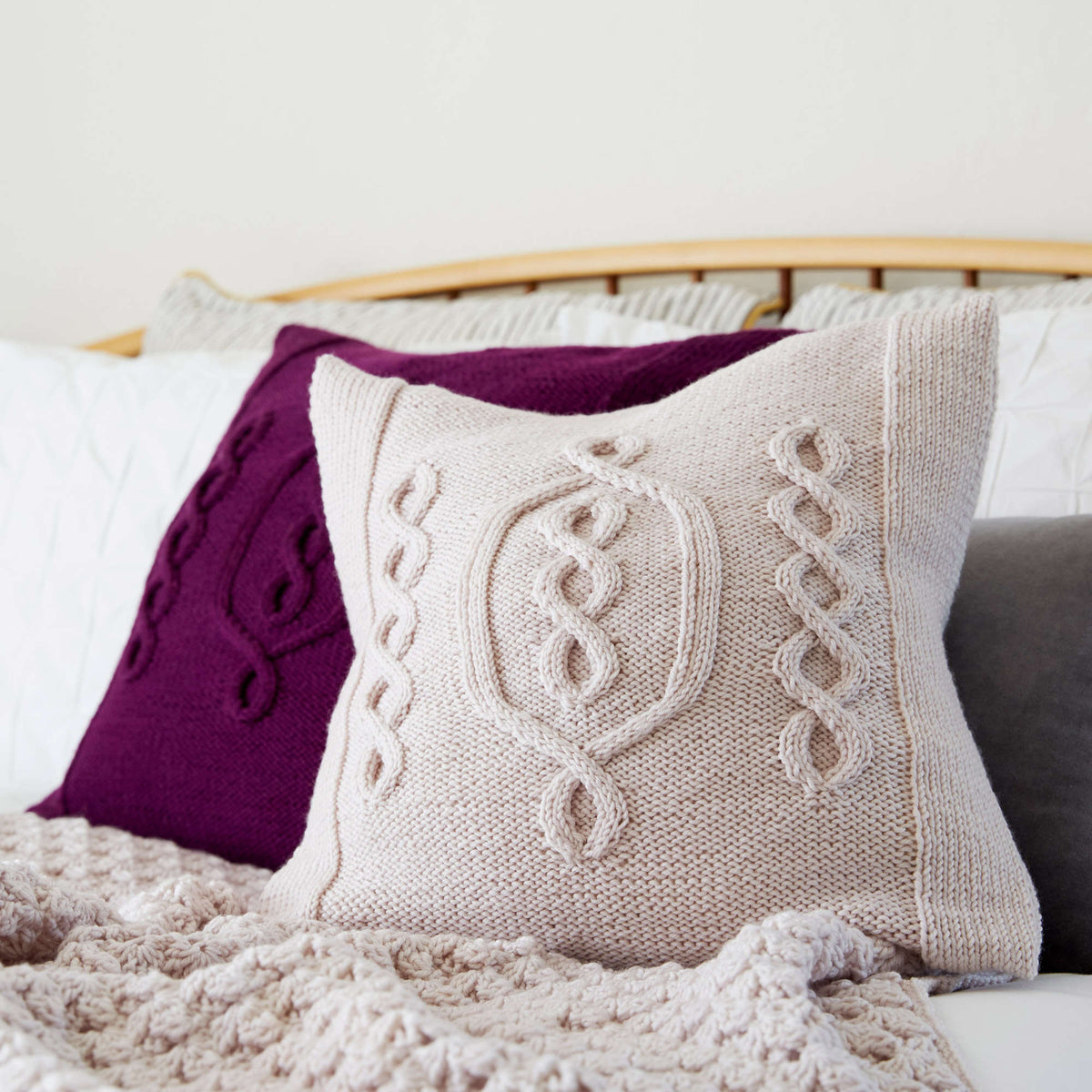 Crochet Throw made in Red Heart Chic Sheep Yarn