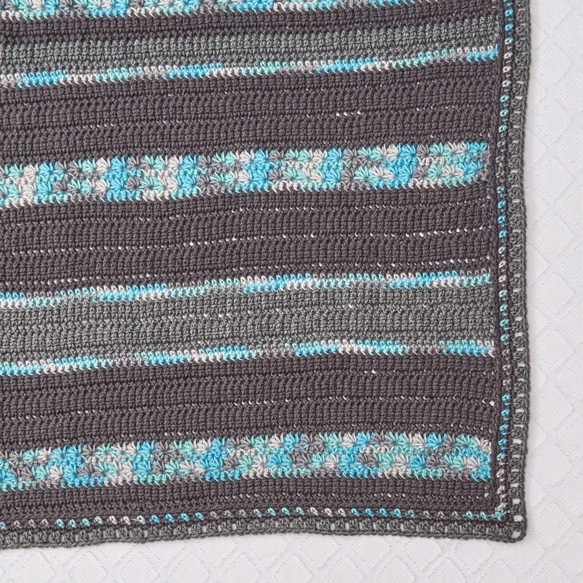Crochet Throw made in Red Heart Super Saver Yarn