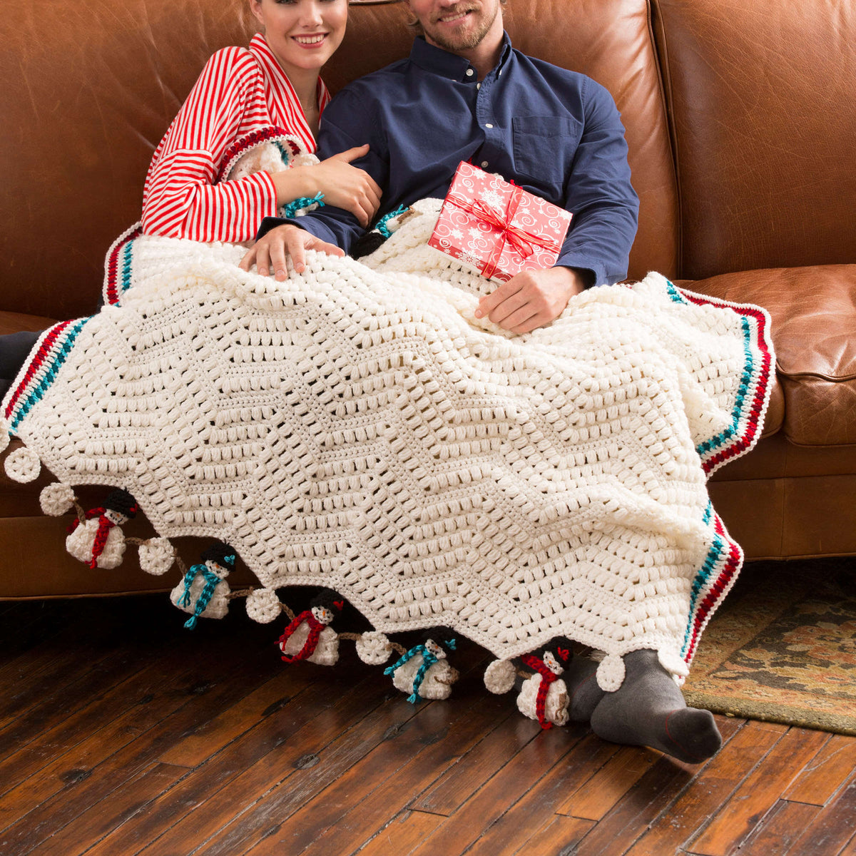Crochet Throw made in Red Heart Super Saver Yarn