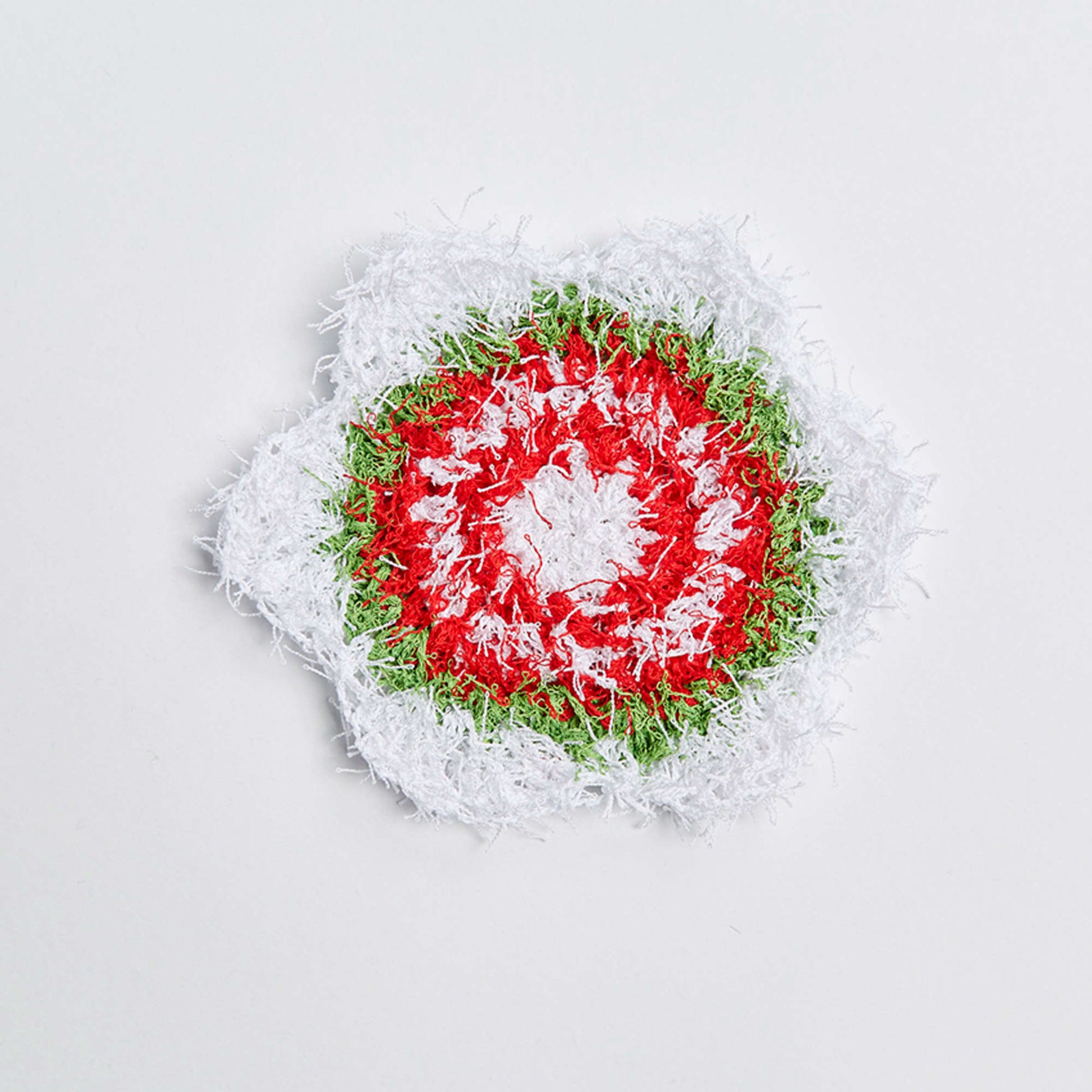 Free Red Heart Holiday Star Scrubby Pattern