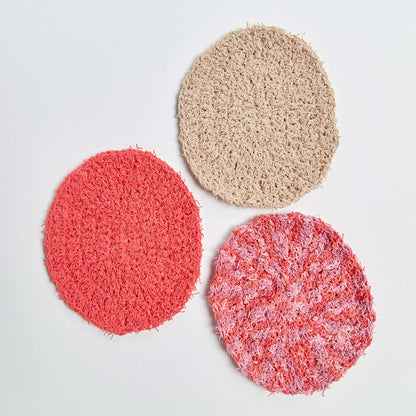 Red Heart Crochet Oval Scrubby Single Size