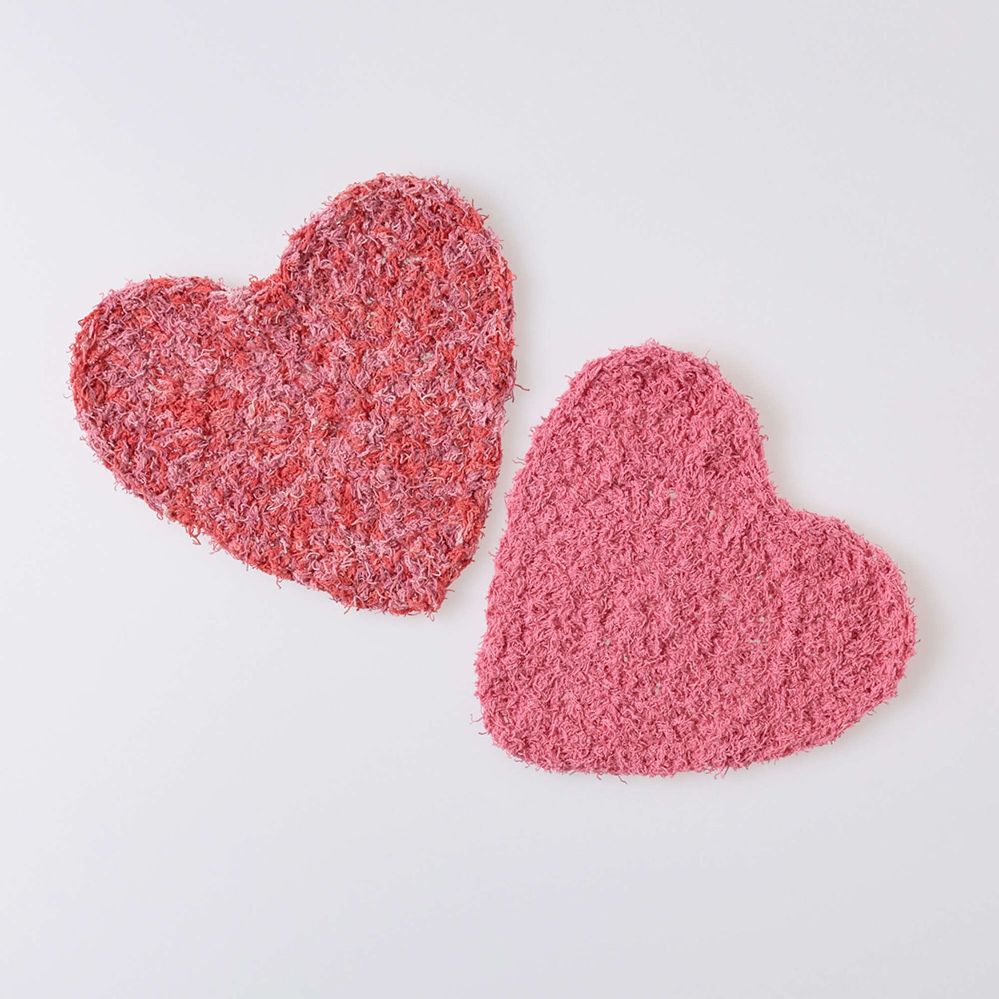 Free Red Heart Here's My Heart Scrubby Crochet Pattern