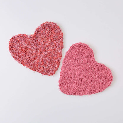 Red Heart Here's My Heart Scrubby Crochet Red Heart Here's My Heart Scrubby Crochet
