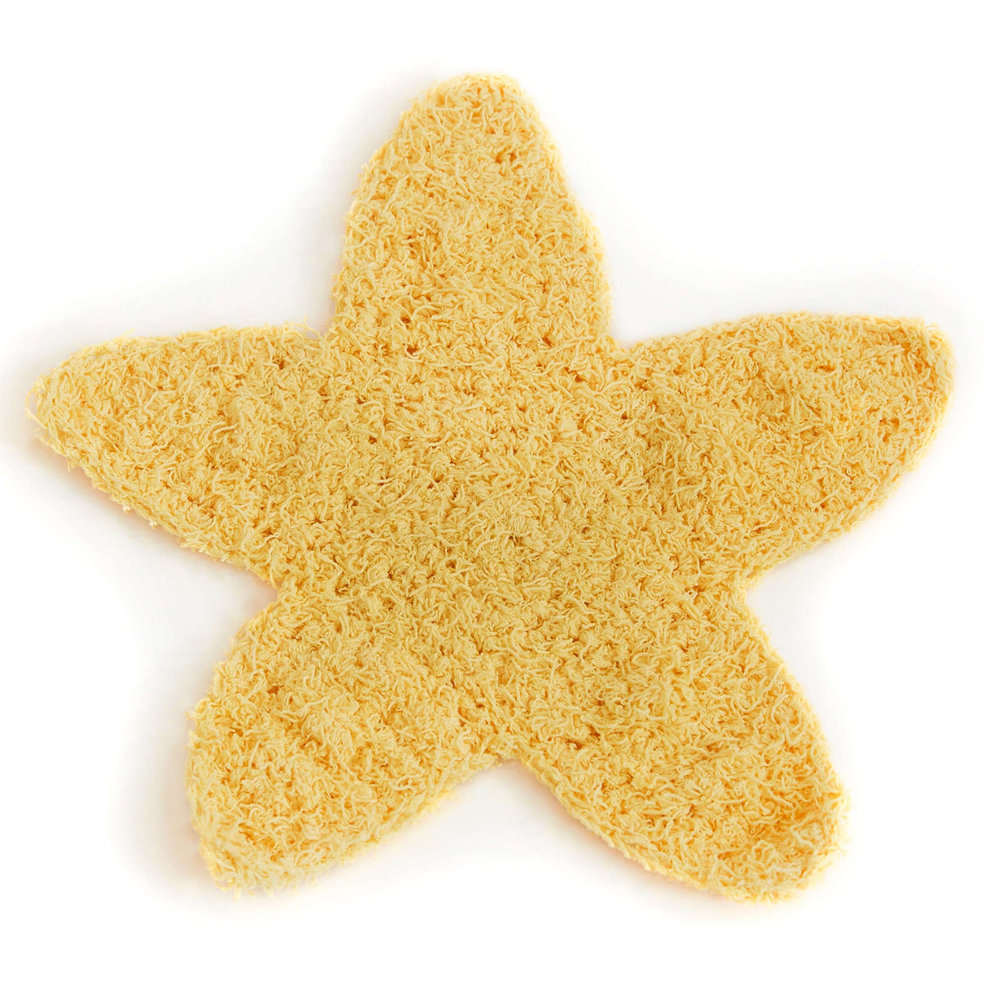 Free Red Heart Starfish Scrubby Crochet Pattern
