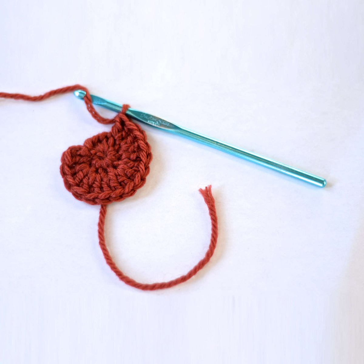 Crochet Banner made in Red Heart Super Saver Yarn