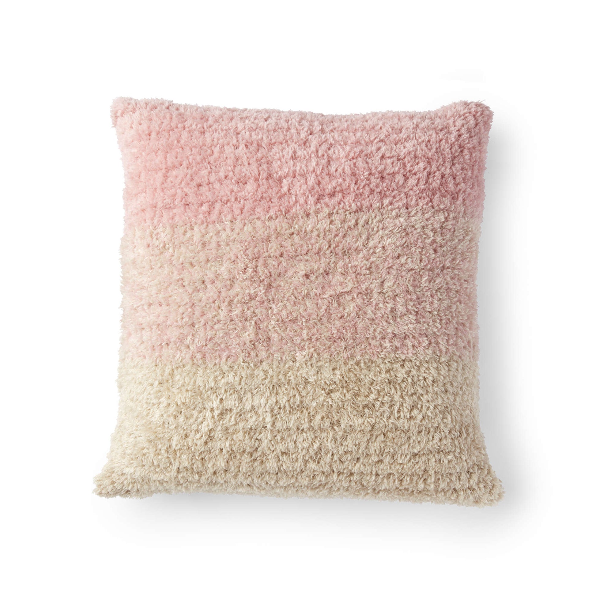 Free Red Heart Crochet Restful Shades Pillow Pattern