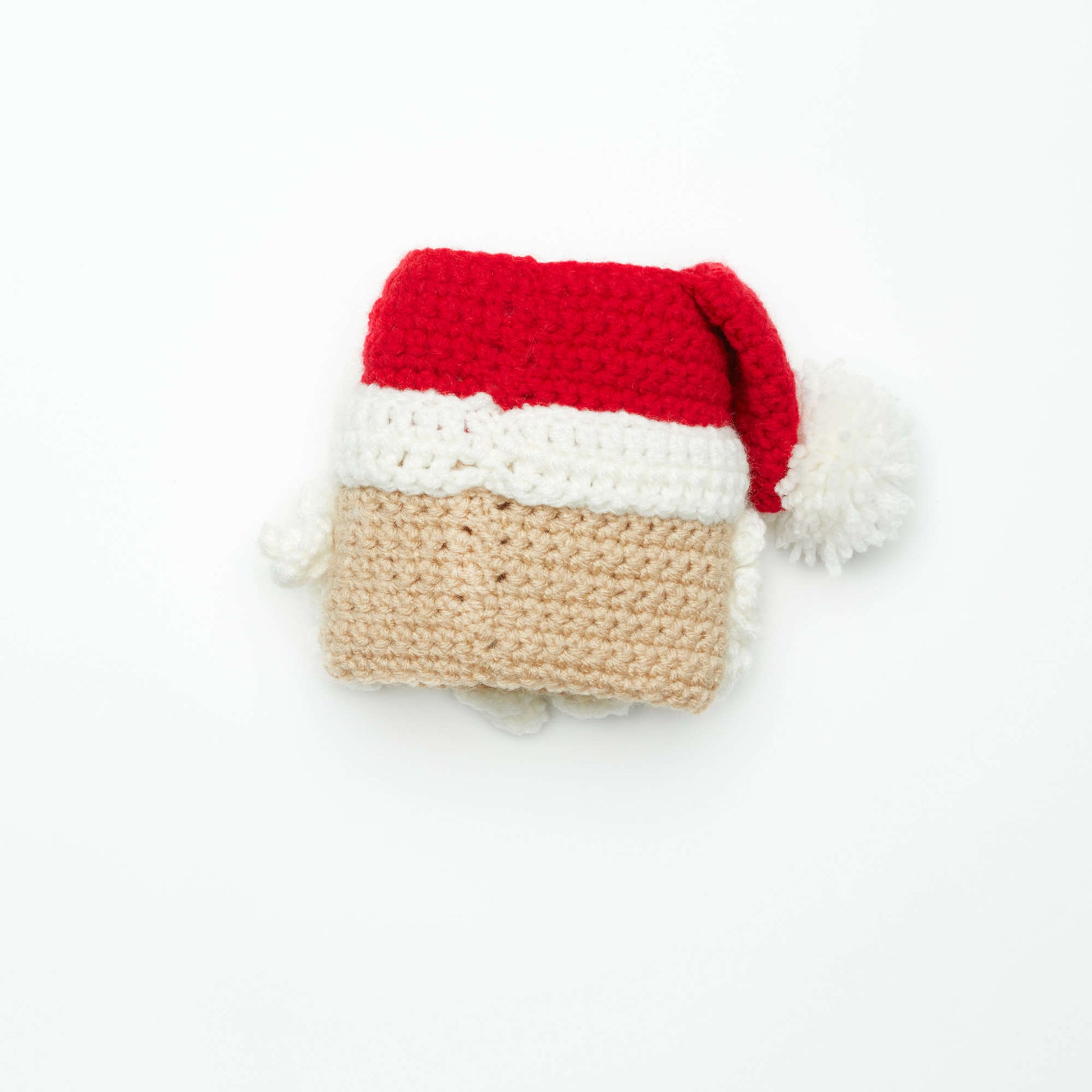 Free Red Heart Santa Candy Jar Crochet Pattern