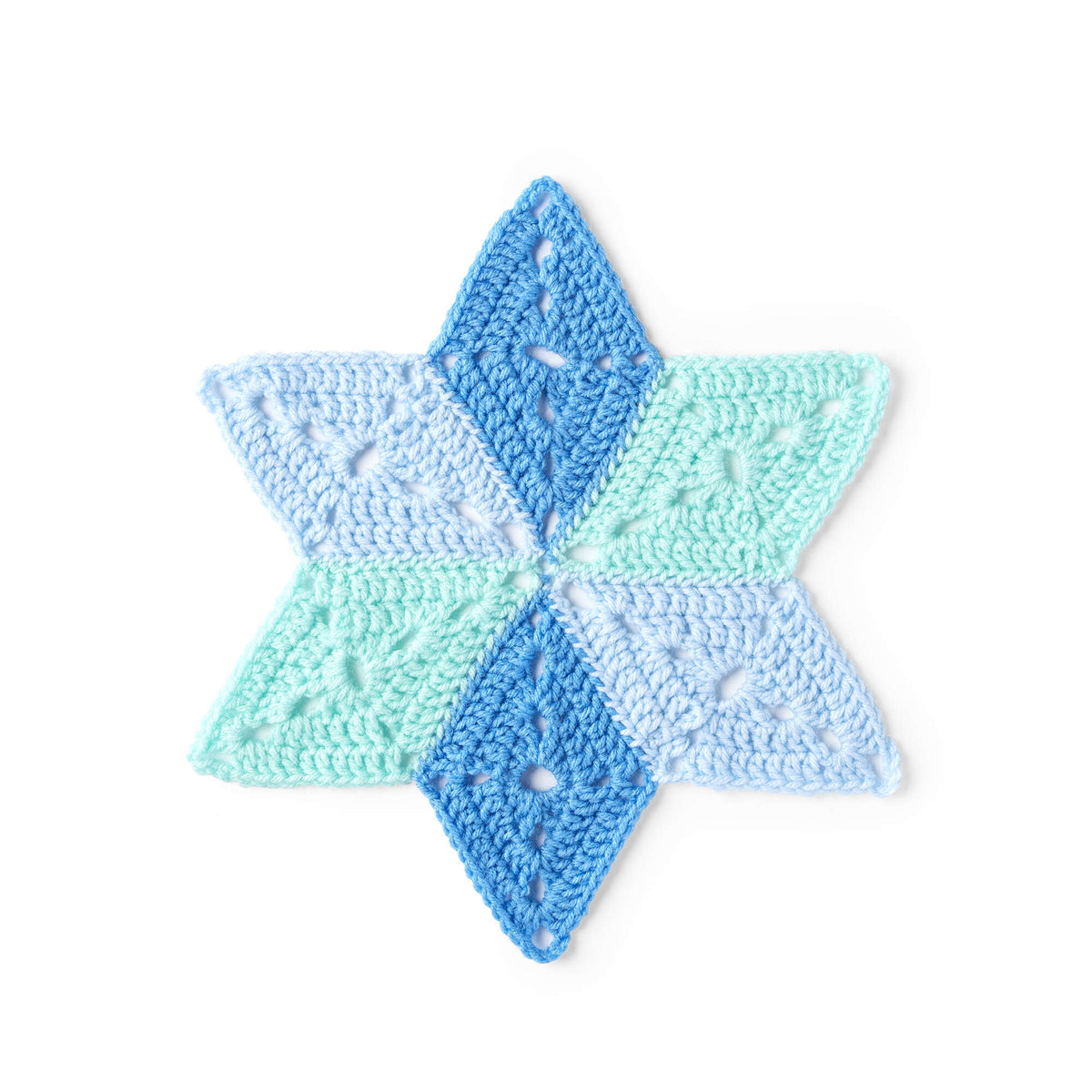 Crochet Mat made in Red Heart Super Saver Yarn