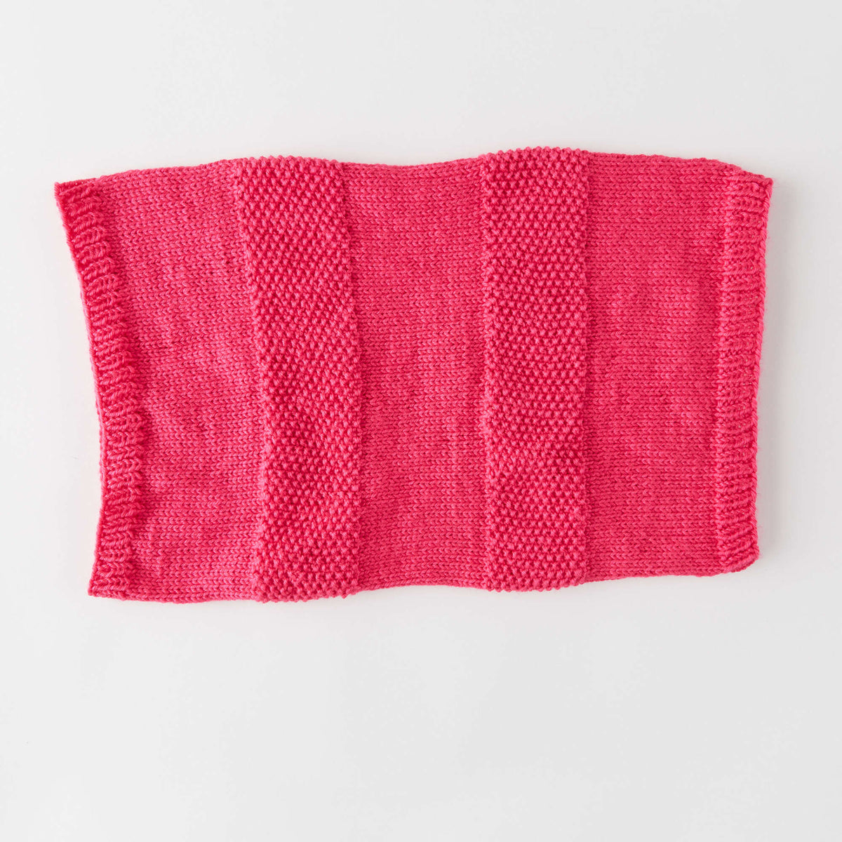 Knit Cowl made in Red Heart Soft Yarn