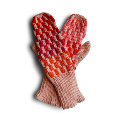 Red Heart 3 In 1 Knit Hand Warmers Single Size