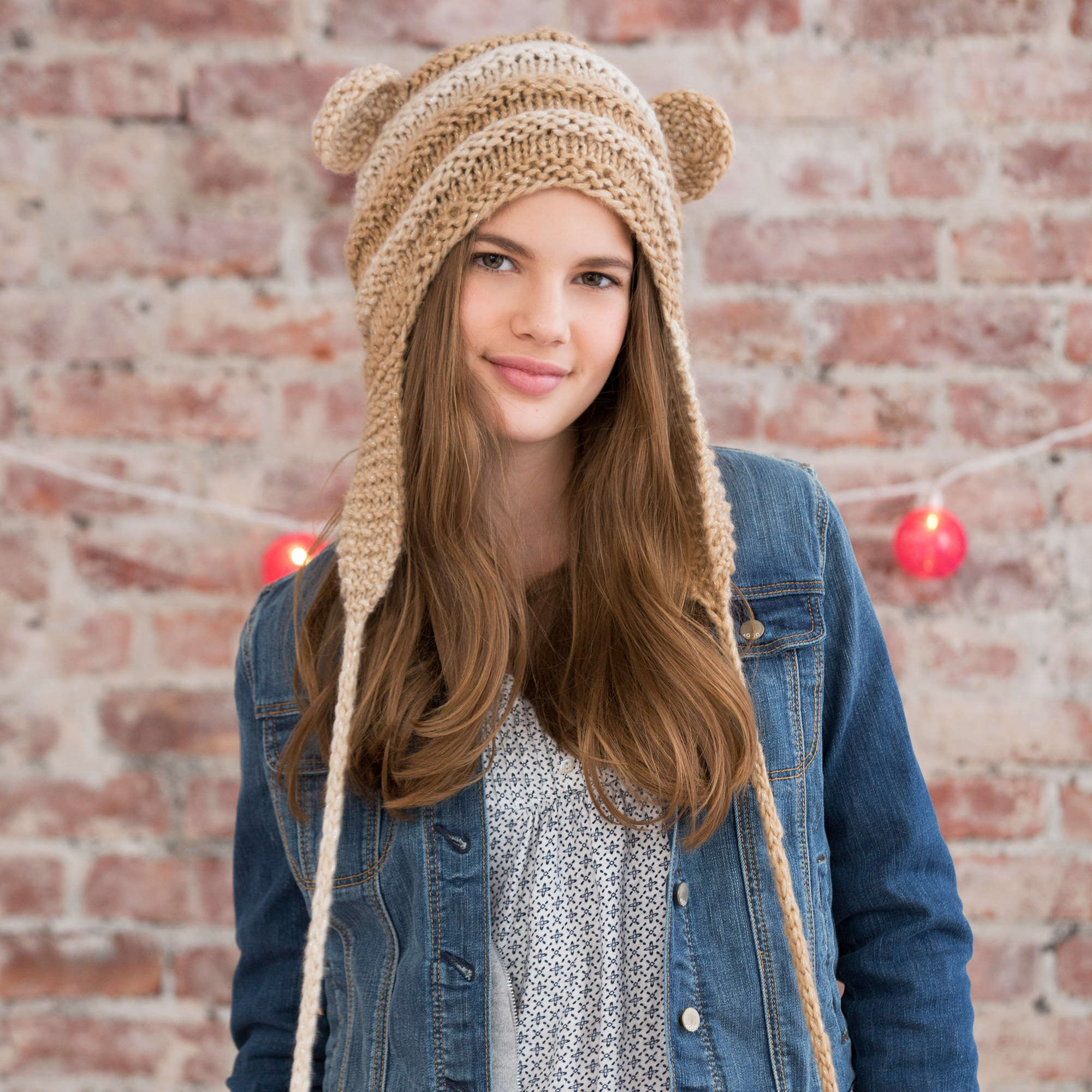 Red Heart Teddy Sweater And Hat