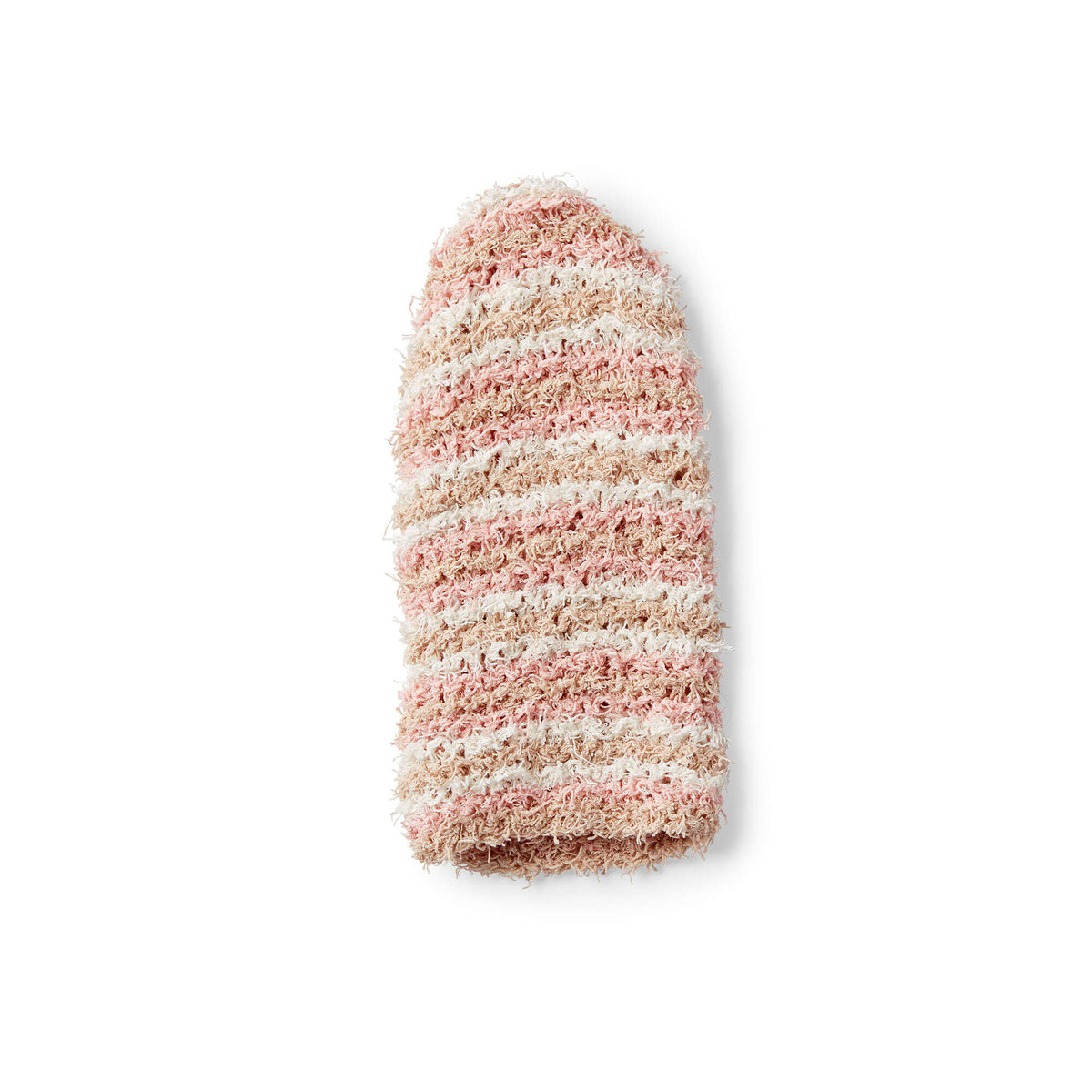 Knit Scrubby Mitt made in Red Heart Scrubby Cotton Yarn