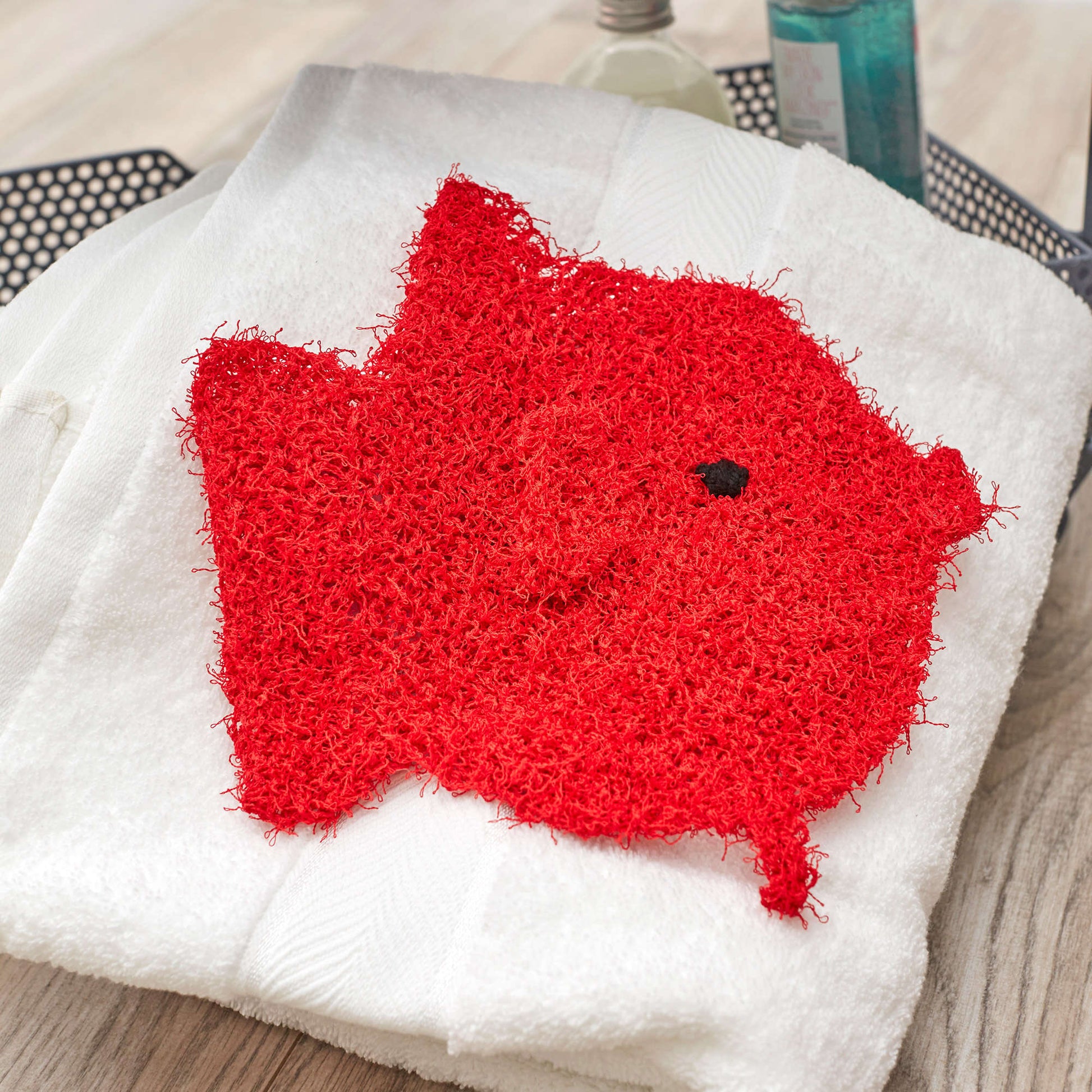 Free Red Heart School Of Fish Scrubbies Knit Pattern