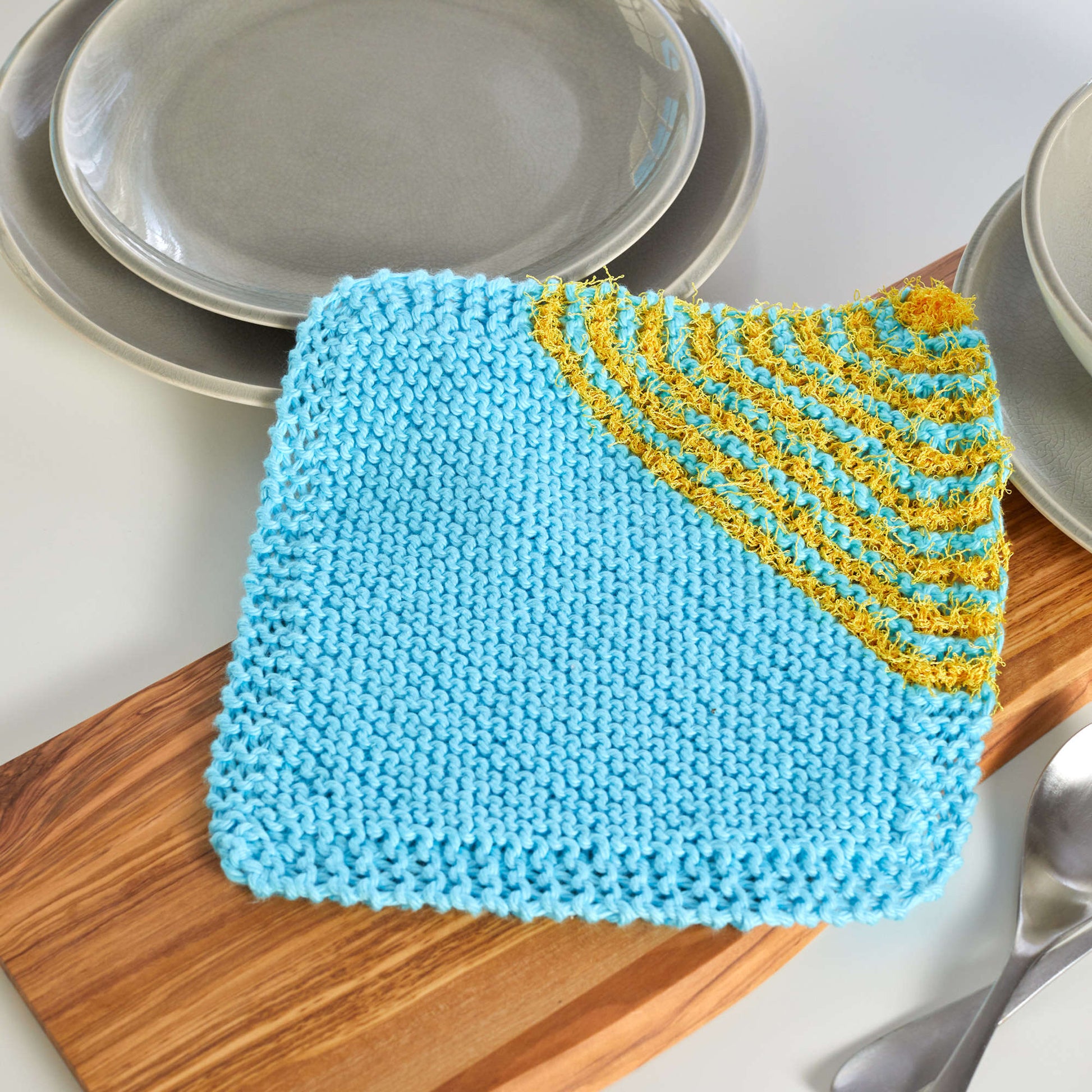 Free Red Heart Knit Scrubby Cloth Pattern